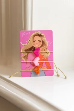 DAMES Studio Poespas Sieraden | Snøpskes^Armbandjes XOXO | Set van 3 |