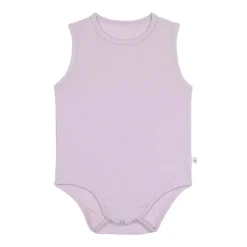 Lässig Rompers^Baby body | Ribbed lavender |