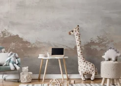 Poespas Home Behang^Behang Abstract | Taupe