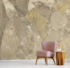 Poespas Home Bloemen | Behang^Behang Abstract bloemen