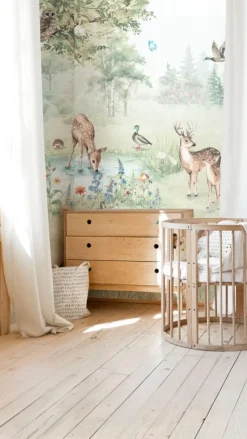 Poespas Home Dieren | Behang^Behang Bosdieren