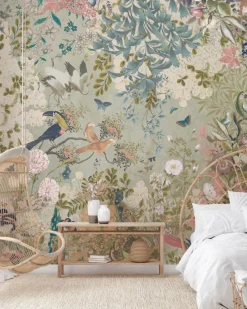 Poespas Home Bloemen | Behang^Behang Botanical Blossom