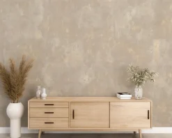 Poespas Home Behang^Behang Concrete gold | Beige