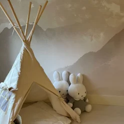 Poespas Home Behang^Behang Desert animals | Background | Taupe