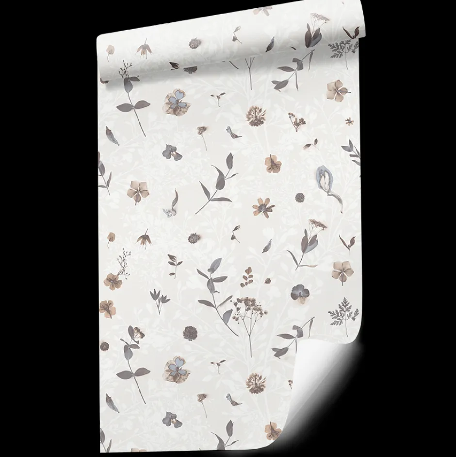 Poespas Home Bloemen | Behang^Behang Dried flowers