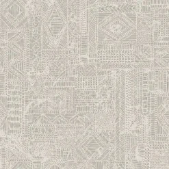 Poespas Home Behang^Behang Ethnic nights | Grijs