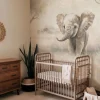 Poespas Home Dieren | Behang^Behang Olifant | Circle of Life Collection