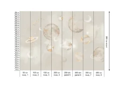 Poespas Home Ruimte | Behang^Behang Pastel Planets | Beige