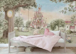 Poespas Home Sprookjes | Behang^Behang Sprookjeskasteel