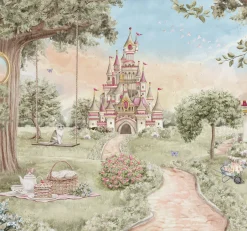 Poespas Home Sprookjes | Behang^Behang Sprookjeskasteel