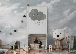 Poespas Home Behang^Behang Sweet dreams | Blauw