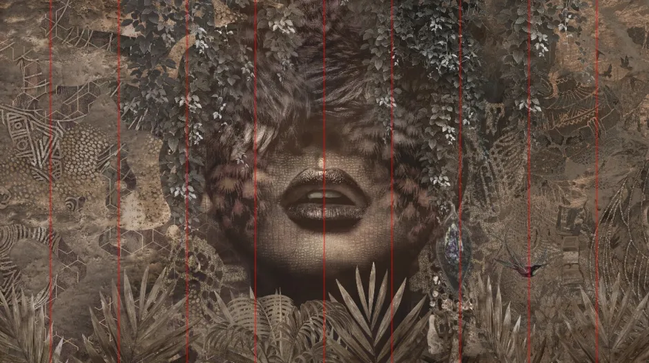 Poespas Home Behang^Behang Vrouw