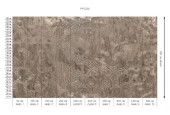 Poespas Home Behang^Behang  Wanderlust | Lichtbruin