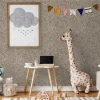 Poespas Home Behang^Behang Wild leopard | Taupe