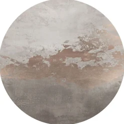 Poespas Home Behangcirkels^Behangcirkel Abstract gold | Taupe