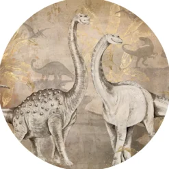 Poespas Home Behangcirkels^Behangcirkel Dino