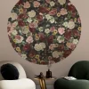 Poespas Home Behangcirkels^Behangcirkel English Garden | 鈱€ 145 cm | Zwart
