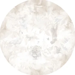 Poespas Home Behangcirkels^Behangcirkel Light Feathers