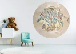 Poespas Home Behangcirkels^Behangcirkel Lola | Beige