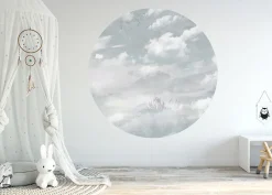 Poespas Home Behangcirkels^Behangcirkel Sweet dreams | Blauw