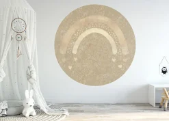 Poespas Home Behangcirkels^Behangcirkel Sweet rainbow