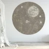 Poespas Home Behangcirkels^Behangcirkel To the Moon