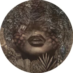 Poespas Home Behangcirkels^Behangcirkel Vrouw