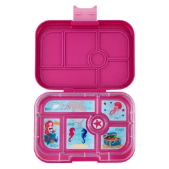 Yumbox Lunchboxen & Brooduitstekers^Bentobox original | 6 vakken | Malibu purple/mermaid |