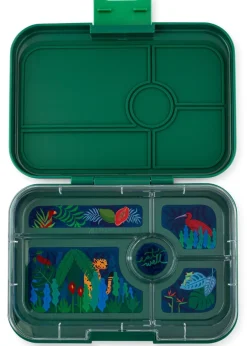 Poespas Lunchboxen & Brooduitstekers^Bentobox XL | 5 vakken | Yumbox