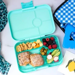 Poespas Lunchboxen & Brooduitstekers^Bentobox XL | 5 vakken | Yumbox