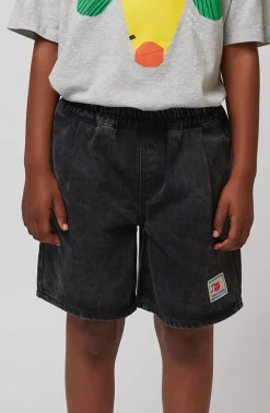 Bobo Choses Shorts | Shorts^Bermuda shorts Smiling | Black denim |