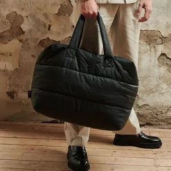 DAMES Tinne+Mia Tassen^Big puffy weekend Bag Camill | Black |