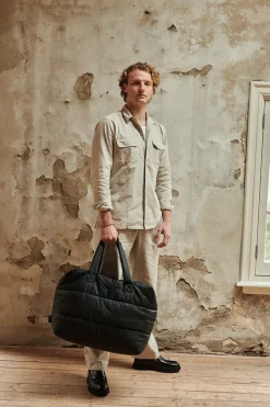 DAMES Tinne+Mia Tassen^Big puffy weekend Bag Camill | Black |