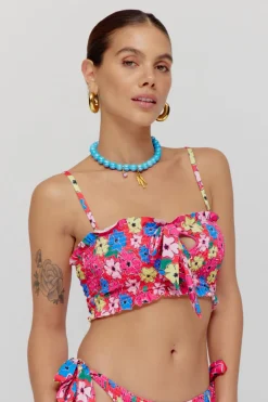 DAMES Poespas Zwemkleding | Zwemkleding^Bikinitop Rosa | Floral mix | Harper & Yve