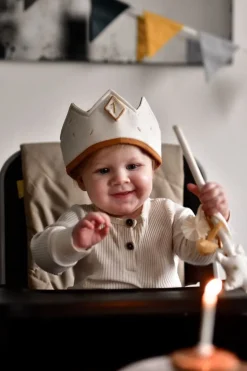 DAMES Fabelab Overige Accessoires | Overige Accessoires^Birthday crown with numbers | Oat milk |