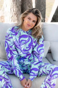 DAMES Stieglitz Co-ords | Broeken^Blaise flared | Mint |