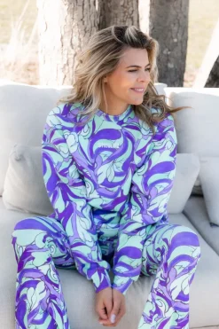 DAMES Stieglitz Co-ords | Vesten^Blaise sweater | Mint |