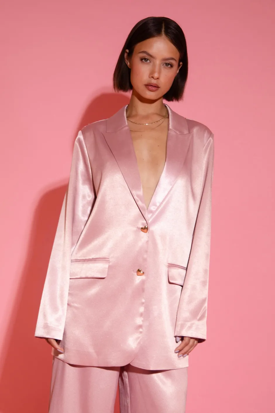 DAMES Studio Amaya x Poespas Co-ords | Blazers & Gilets^Blazer The Devil Wears Prada | Vintage shimmer satin |