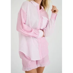 DAMES A-view Co-ords | Blouses^Blouse Mila | Rose/pink |