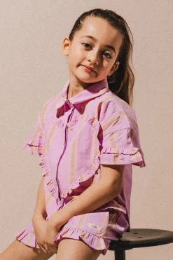 DAMES Labo de Colores Co-ords | Co-ords^Blouse Santel | Pink mulberry multi |