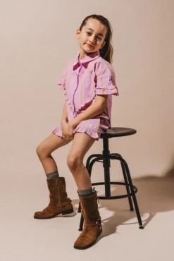 DAMES Labo de Colores Co-ords | Co-ords^Blouse Santel | Pink mulberry multi |