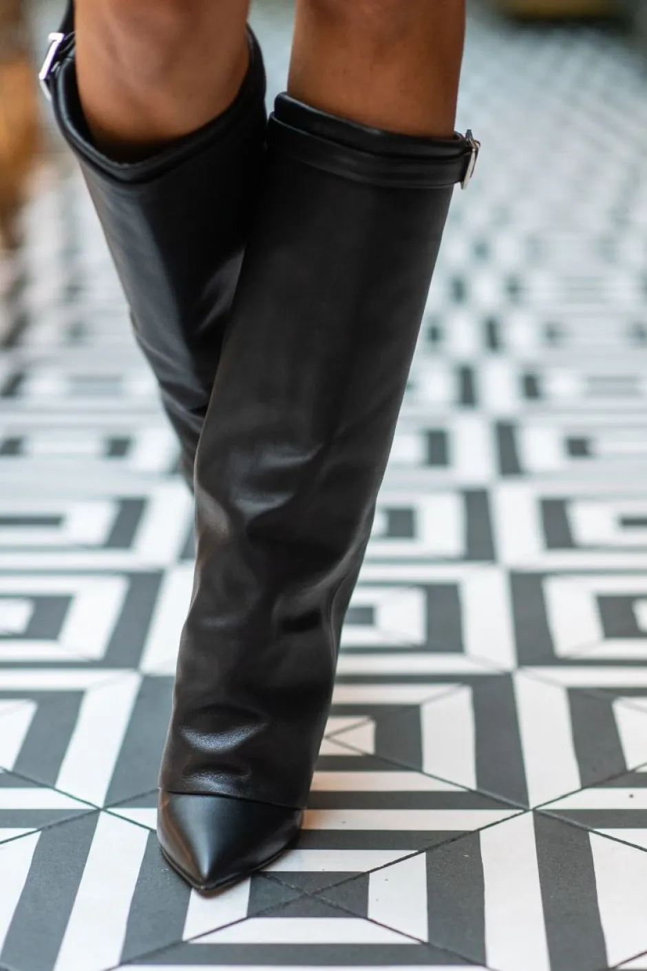 DAMES Steve Madden Laarzen & Boots^Boots Corenne | Black leather |