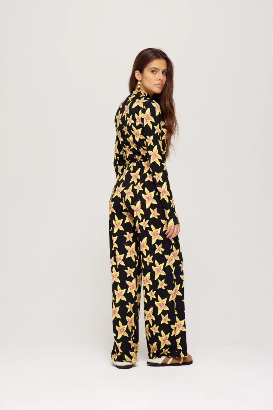 DAMES Harper u0026 Yve Co-ords | Broeken^Broek Jane | Cheeky flower yellow | Harper & Yve
