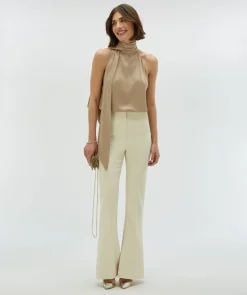 DAMES JOSH V Co-ords | Broeken^Broek Kit | Light ecru |