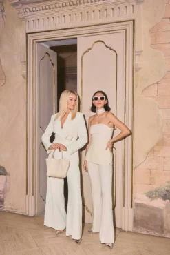 DAMES JOSH V Co-ords | Broeken^Broek Kit | Light ecru |