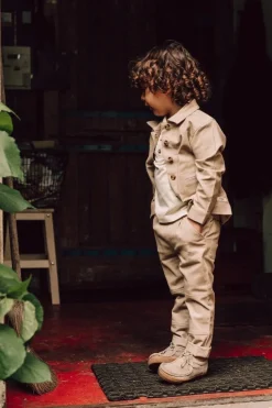 DAMES Baje Studio Broeken & Jeans | Broeken^Cargo pants Quint | Taupe clay |