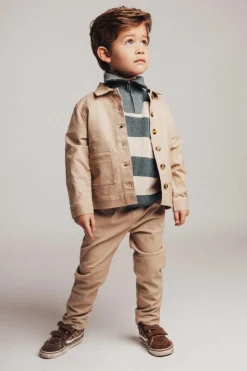 DAMES Baje Studio Broeken & Jeans | Broeken^Cargo pants Quint | Taupe clay |