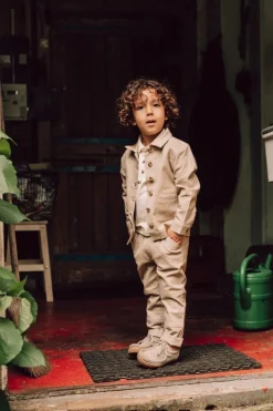 DAMES Baje Studio Broeken & Jeans | Broeken^Cargo pants Quint | Taupe clay |