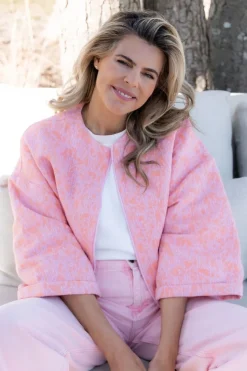 DAMES Bô-Dôme Jacks & Jassen^Clea jacket | Pink peach |