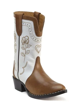 DAMES Bootstock Laarsjes & Boots | Laarzen & Boots^Cowboylaarzen Haily | Kids | Brown/white |